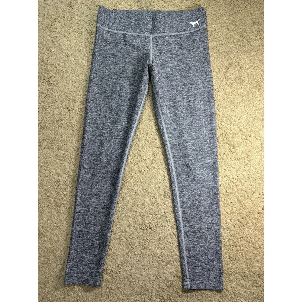 Victoria's Secret Pink Yoga Legging Pants Women‎ Medium Heather Gray Activewear